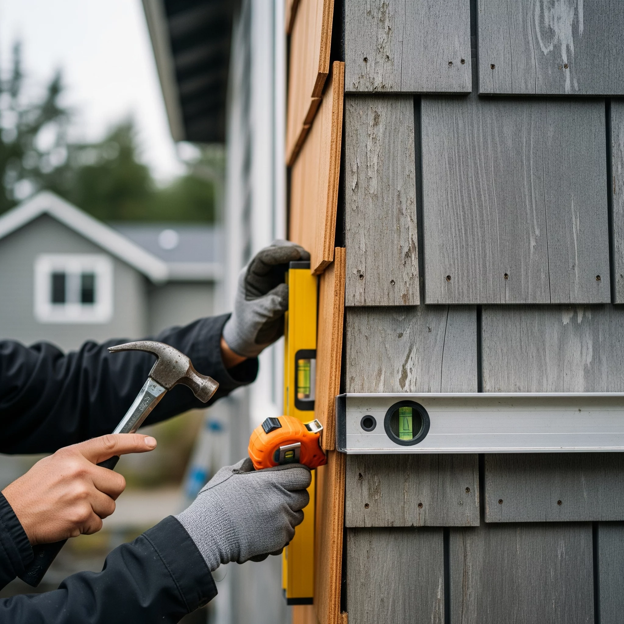 Picture of siding repair Vancouver wa